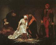 Paul Delaroche The Execution of Lady Jane Grey Spain oil painting artist